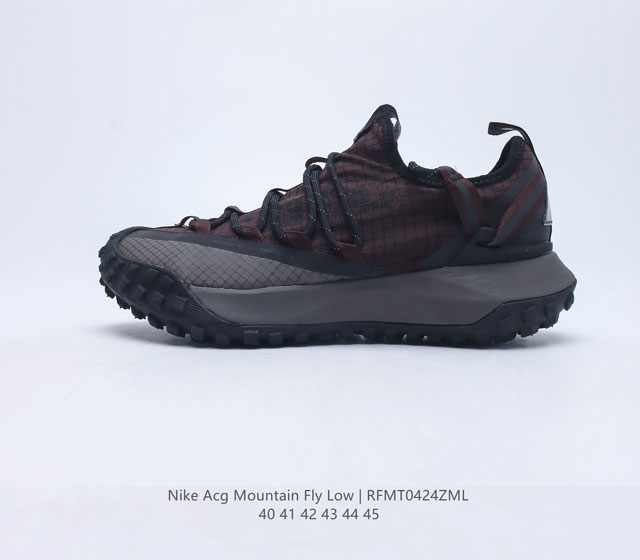 耐克 Nike ACG Mountain Fly Low 机能风格跑步鞋休闲运动鞋 男鞋 采用匠心设计 打造耐穿迅疾风格 让你在沙漠 峡谷和深山中探险时也能像