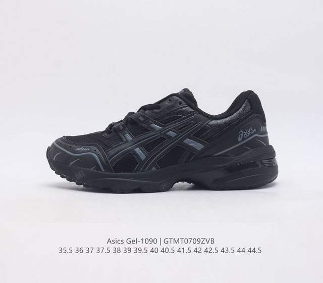 Asics亚瑟士gel-1090 V2男女复古休闲运动跑鞋耐磨防滑时尚运动跑步鞋 该鞋款相较于gel-1090鞋款 主要是改变了材质方面的构成 皮革+网眼织