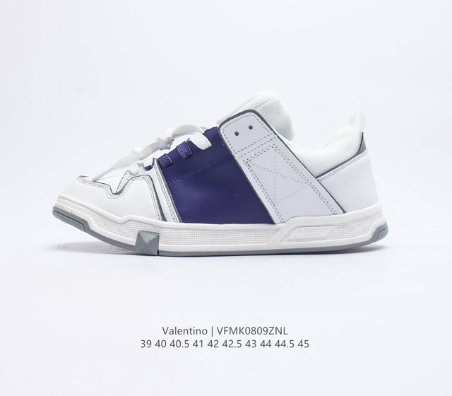Valentino华伦天奴OpenSkate 时尚板鞋男款 尺码 39 40 40.5 41 42 42.5 43 44 44.5 45编码 VFMK0809Z
