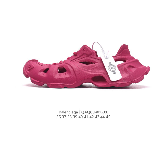 Balenciaga Aw22 Hd Sneaker 巴黎世家 男女士凉拖鞋 沙滩鞋 走秀新款洞洞鞋凉鞋 类型 男女鞋 Size 36-45 编码 Qaqc04